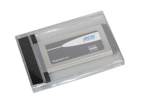 Hard Case PCMCIA / Aufbewahrung / Schutz für Express34 Karten