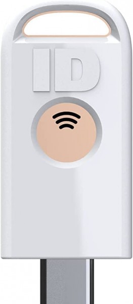 Identiv uTrust FIDO2 USB-C NFC+ Security Key (FIDO2, U2F, PIV, TOTP, HOTP, WebAuth)