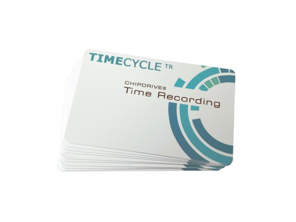 User Card für Zeiterfassung Chipdrive Timerecording / TimeCycle (10er-Pack)